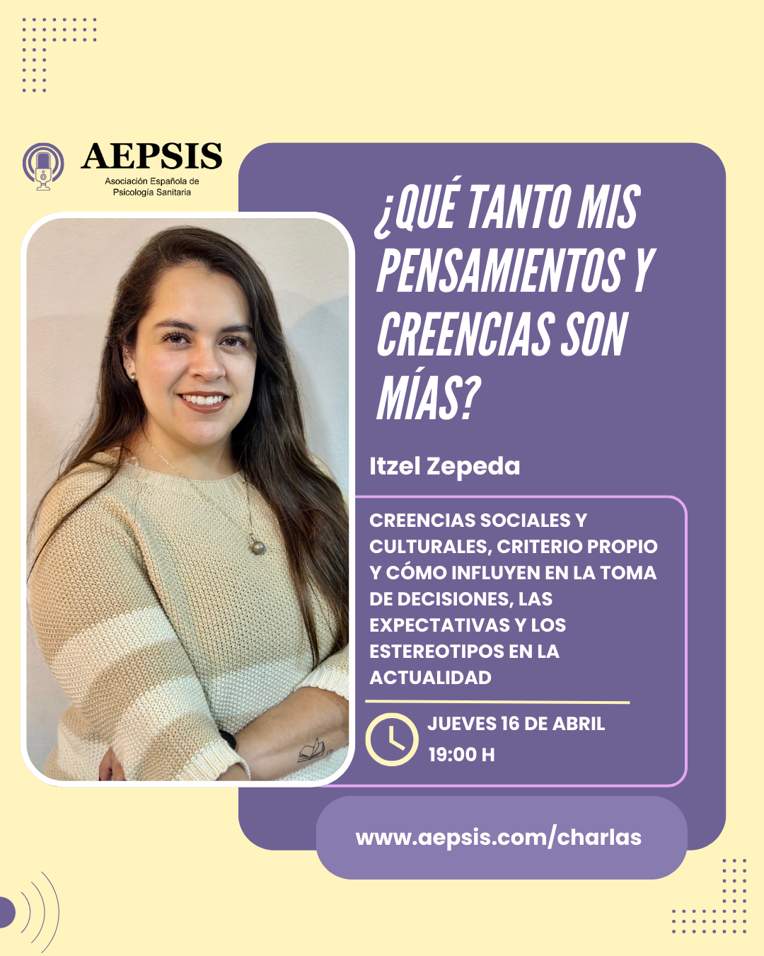 ¿Qué tanto mis pensamientos y creencias son mías?