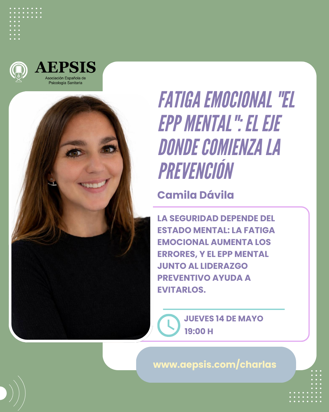 Fatiga Emocional "el EPP mental":  El eje donde comienza la prevención